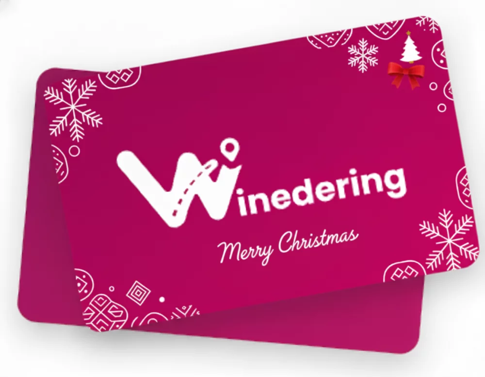 Christmas Gift Card for Wine Tastings of €100