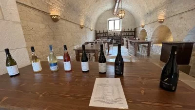 Cata de vinos en Masseria Torricella