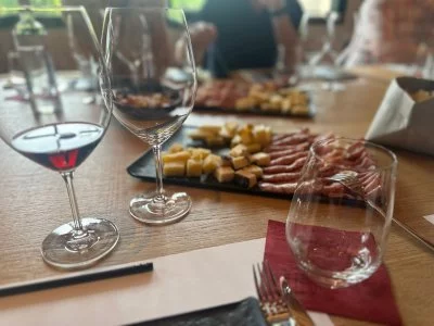 Degustación en Cantine Farina