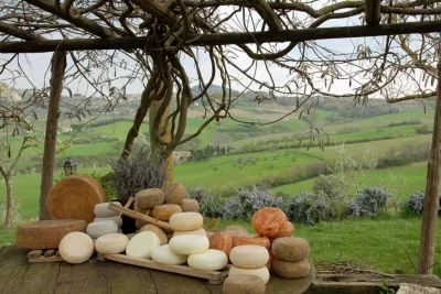 Thumbnail Pienza-Pecorino-Käse-Tour im Val d'Orcia