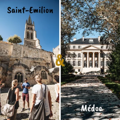 Thumbnail Visite de Saint-Emilion et du Médoc avec déjeuner pique-nique au départ de Bordeaux