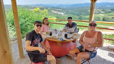 Thumbnail Ruta del Vino Chianti en grupo reducido en furgoneta descapotable desde Florencia