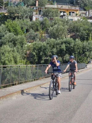 Thumbnail Recorrido gastronómico en E-Bike y visita a la Vinagrería de la Península Sorrentina