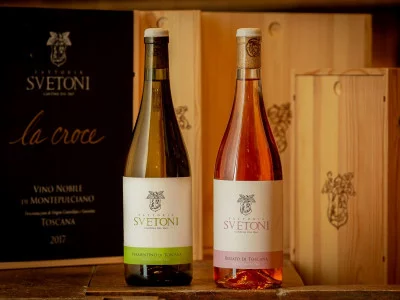 Thumbnail Svetoni : visite et dégustation de vins avec des amuse-gueules toscans à la Fattoria Svetoni à Montepulciano