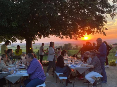 Buon vino, ottimi padroni di casa, vista stupenda