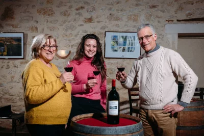 Thumbnail Esplora un vigneto biologico a conduzione familiare con degustazione di vini al Vignoble Pestoury