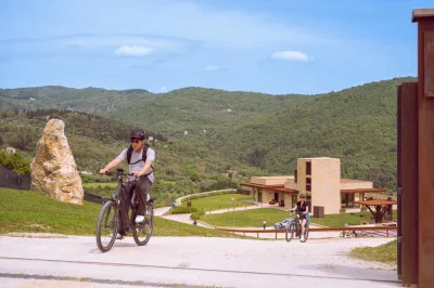 Thumbnail Excursion en petit groupe au départ de Florence : Aventure en E-Bike à Fiesole avec dégustation d'huile d'olive