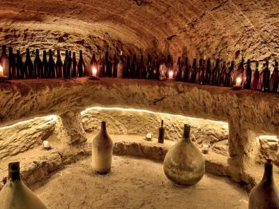 Thumbnail Visita a una cueva subterránea con degustación de comida y vinos cerca de Asti