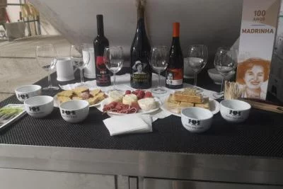 Thumbnail Cata de vinos con aperitivos locales en la Adega dos Leões en Vinho Verde