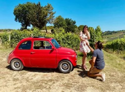 Thumbnail Ruta enológica por la Toscana en un Fiat 500 clásico con visita a 2 bodegas