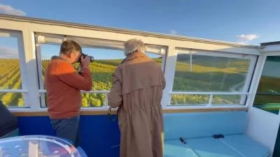 Thumbnail Epernay: Private Imperial Bus Ride in the Champagne Vineyards & Sabrage Demonstration