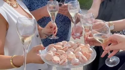 Thumbnail Epernay : Promenade en bus impérial privé dans les vignobles de Champagne et démonstration de sabrage