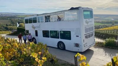 Thumbnail Épernay: 1h30 Champagne Open-Top Bus Tour mit 3 Verkostungen