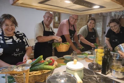 Thumbnail Cooking Class & Winery Tasting Experience from Thessaloniki