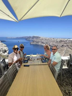 Thumbnail Private Santorini Wine Tour – 3 Wineries, 12 Wine Tastings & Tapas Experience