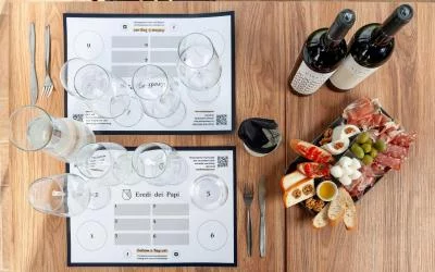 Thumbnail Cata de vinos volcánicos con productos locales en Eredi dei Papi