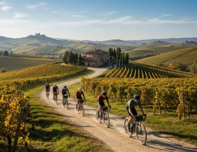 Thumbnail CicloDiVino : circuit guidé à vélo avec dégustations dans les caves des collines d'Ovada