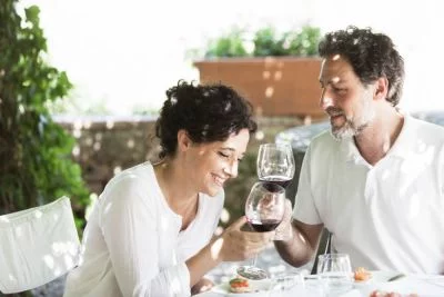 Meravigliosa location e superlativi vini